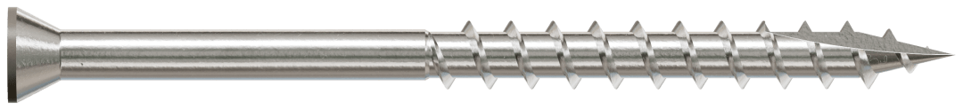Simpson Strong-Tie S07225FTBGR Trim-Head Screw, 6-Lobe Drive — #7 x 2-1/4 in. T15 Type 305, Gray (1750-Qty)