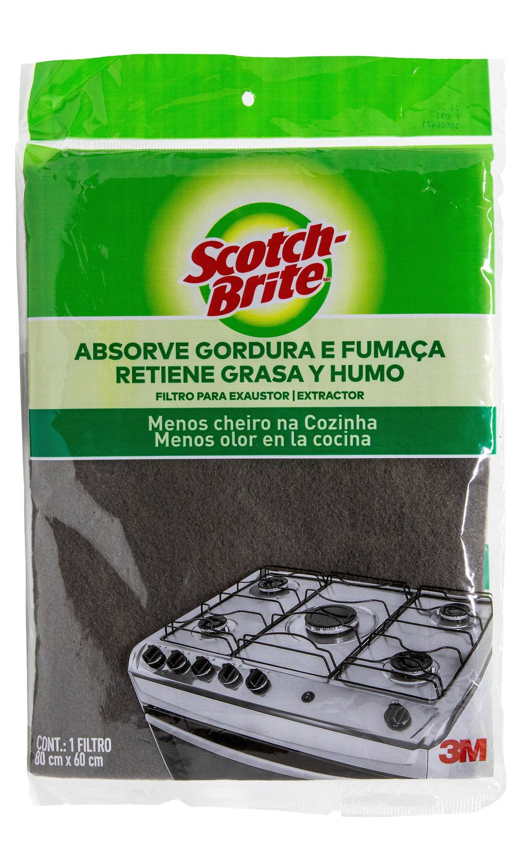 Filtro para Coifa Scotch-Brite® 80 cm x 60 cm, 1 Unidade/Pacote