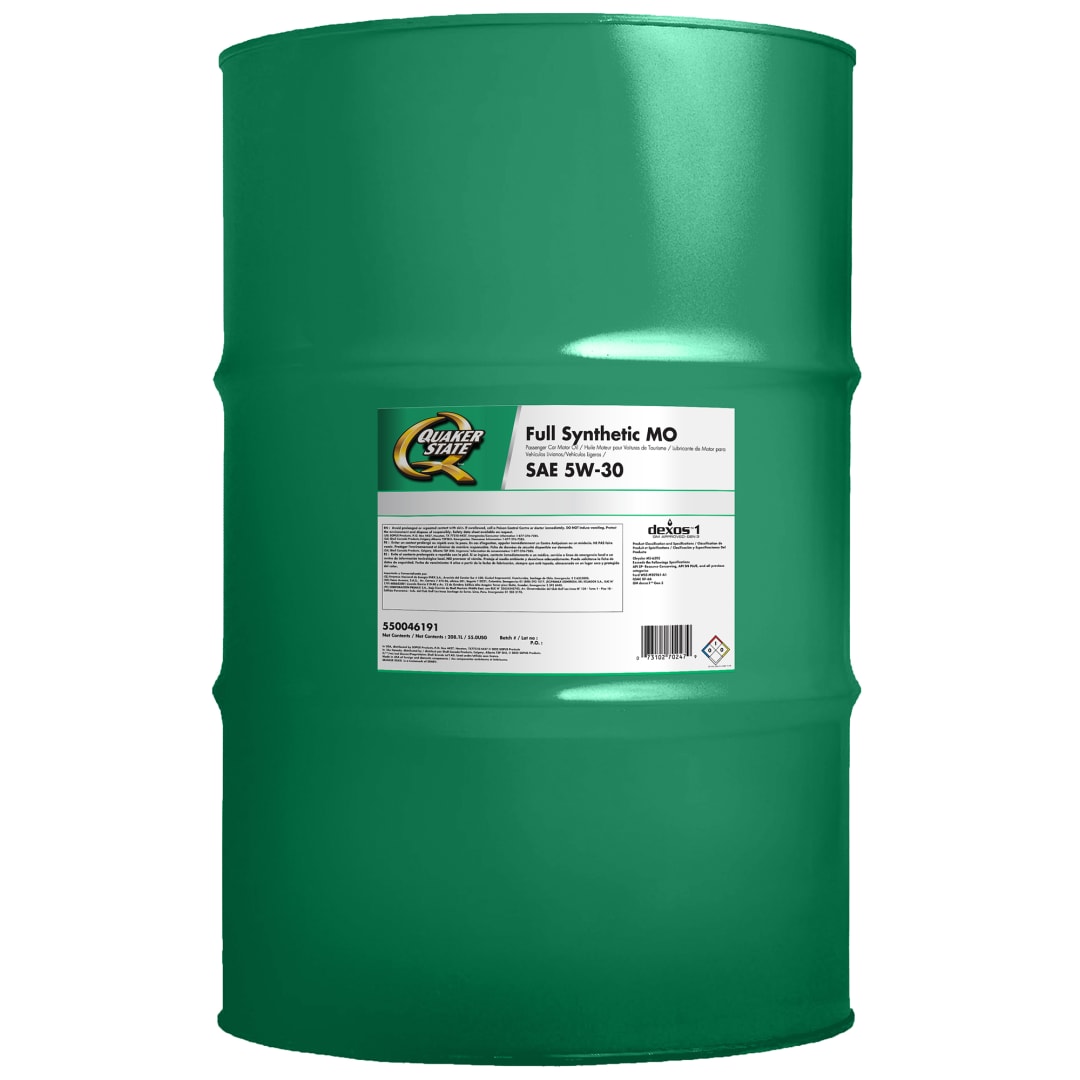 Quaker State Full Synthetic 5W-30 Motor Oil, 55 Gallon Drum