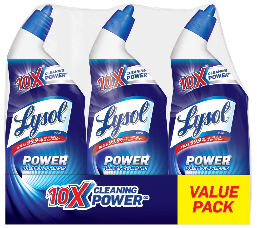 LYSOL® Toilet Bowl Cleaner - Power Triple Pack 4/(3x24) oz.
