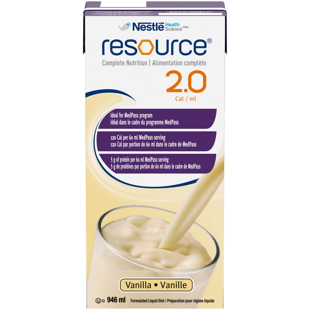 RESOURCE 2.0 Vanilla 12x946ml CA