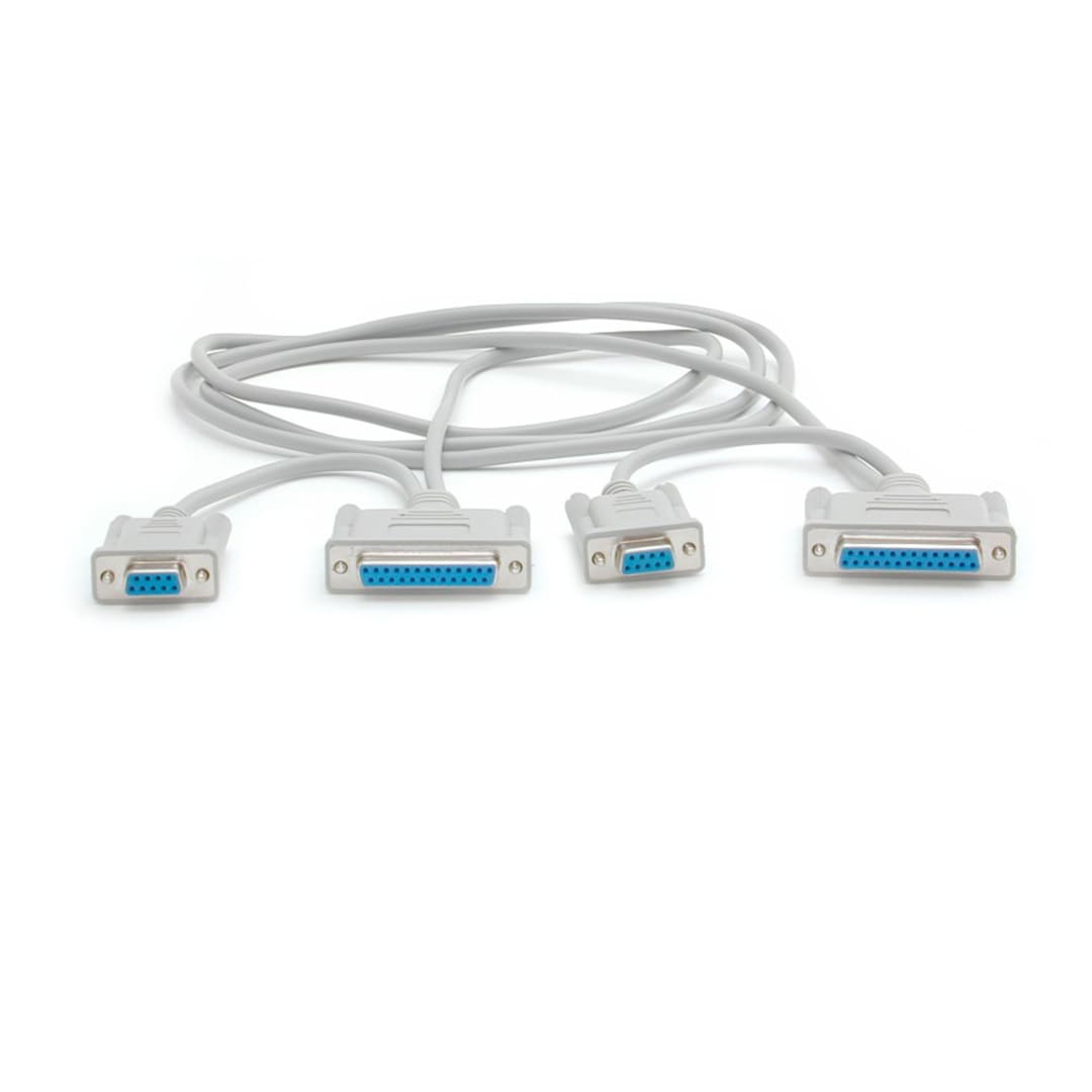 6 ft. Serial Laplink Cable DB9-DB25