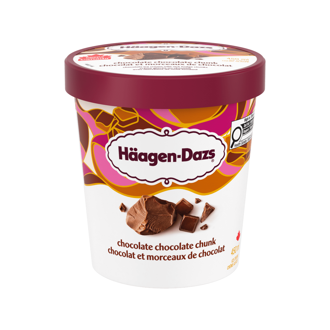HAAGEN-DAZS Choc Choc Chunk 8x450ml CA