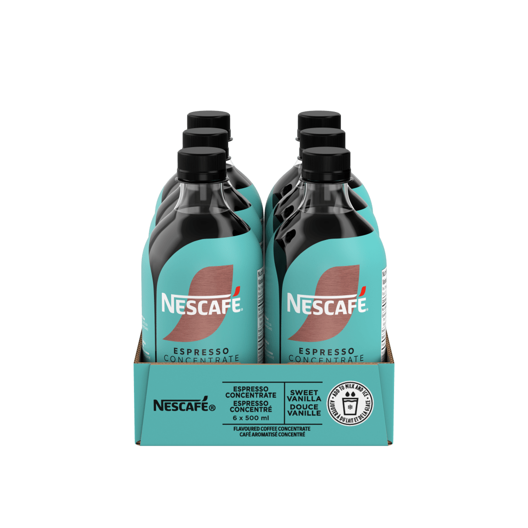 NESCAFE ESPRESSO Conc Vanilla 6x500ml CA