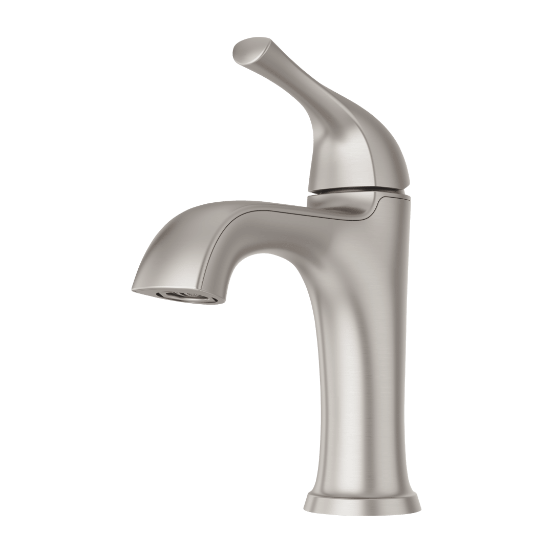 Ladera Single Control 4" Centerset Bathroom Faucet in Spot Defense Brushed Nickel