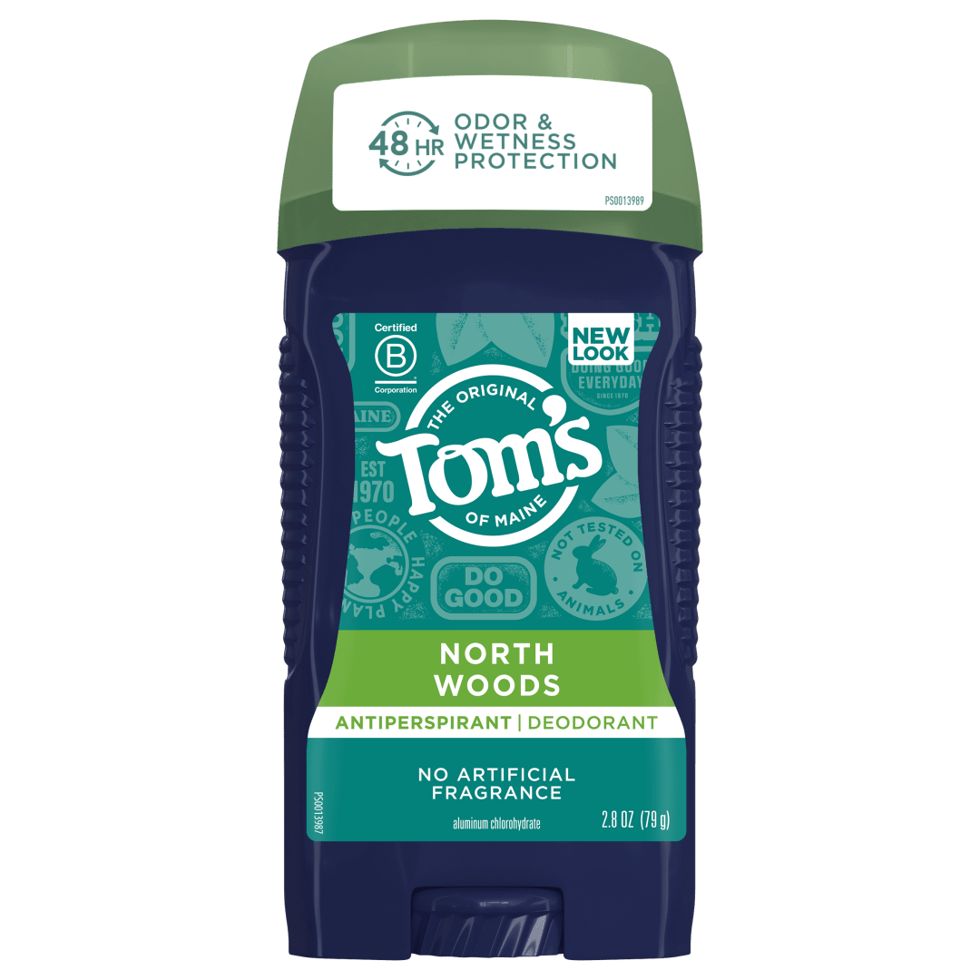Tom's of Maine Natural Antiperspirant Deodorant for Men, North Woods, 2.8 oz.