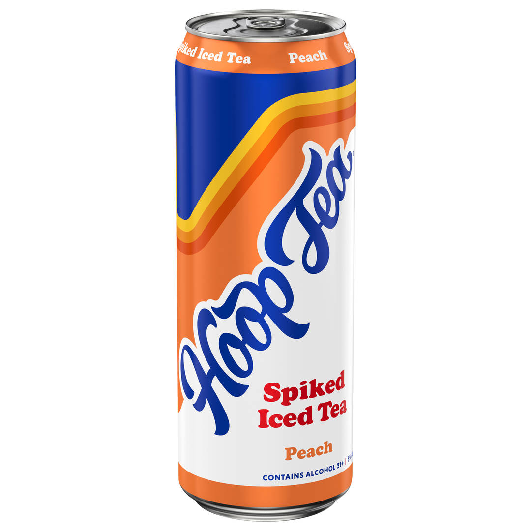 Hoop Tea Peach 25 oz Single CAN 5ABV 206 Diameter