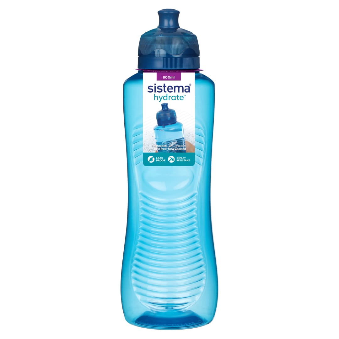 800ML GRIPPER BOTTLE BLUE