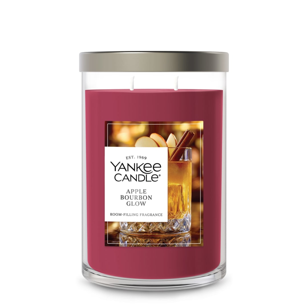 Yankee Candle Apple Bourbon Glow Large Tumbler Candle