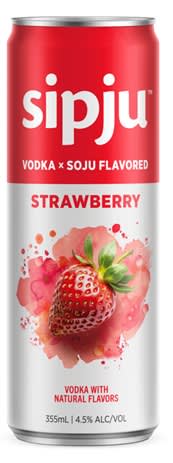 Sipju Strawberry Cocktail 12Fl oz 9 Proof