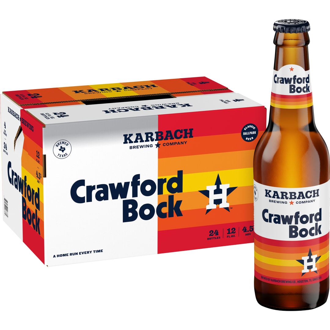 Karbach Brewing Co. Crawford Bock Beer, 4/6 Packs 12 fl. oz. Bottles