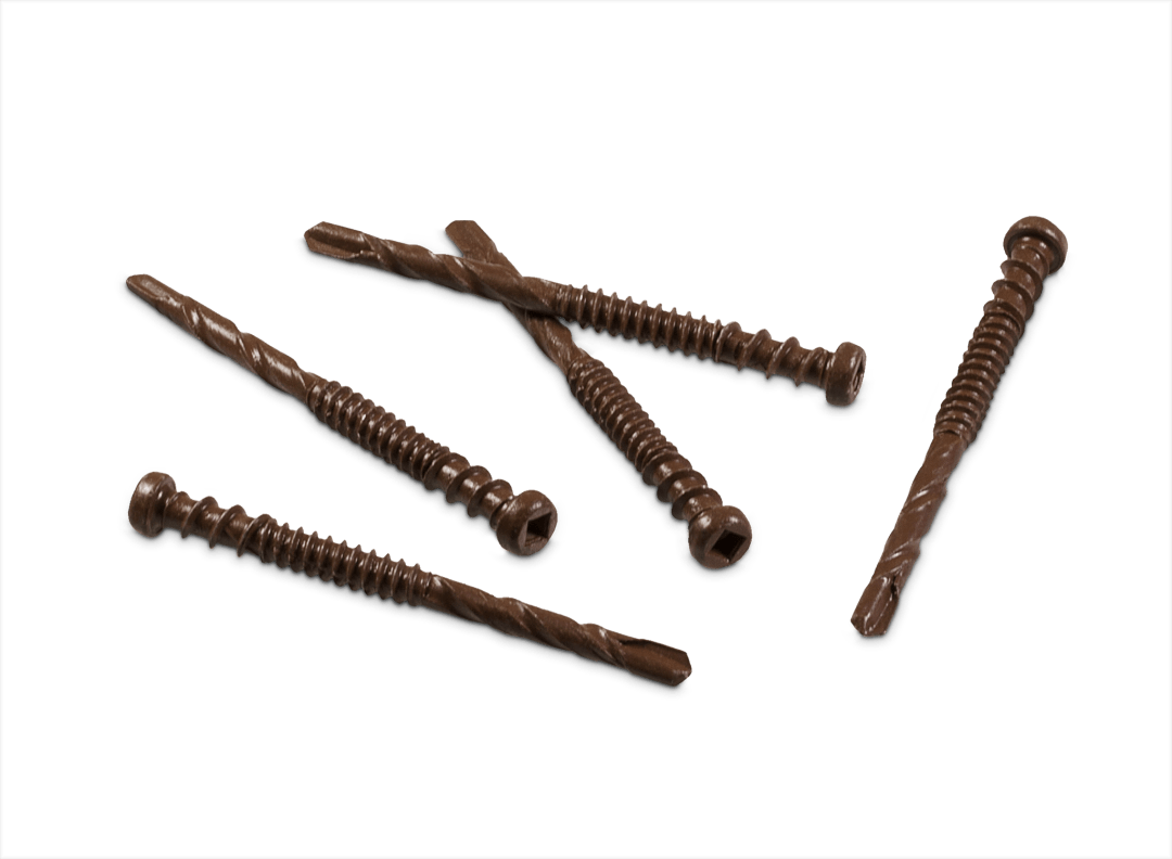 Simpson Strong-Tie DCSD238SRD01 Deck-Drive™ DCSD COMPOSITE-TO-STEEL Screw (Collated) — #10 x 2-3/8 in. Quik Guard® Red 01 (1000-Qty) (Pack of 100)