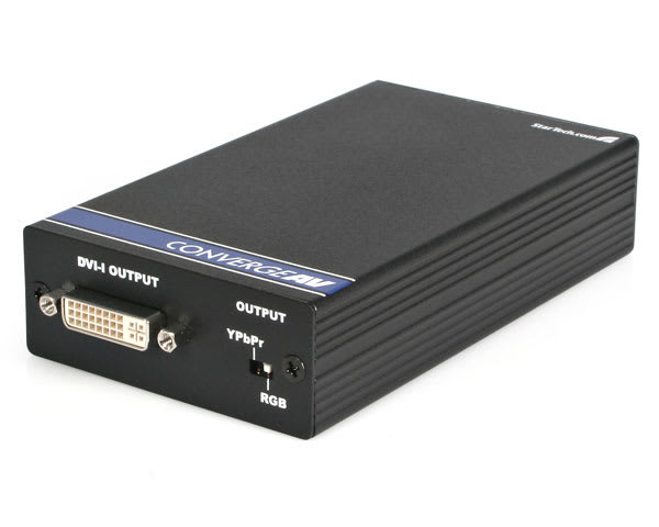 Component to DVI-I Format Converter