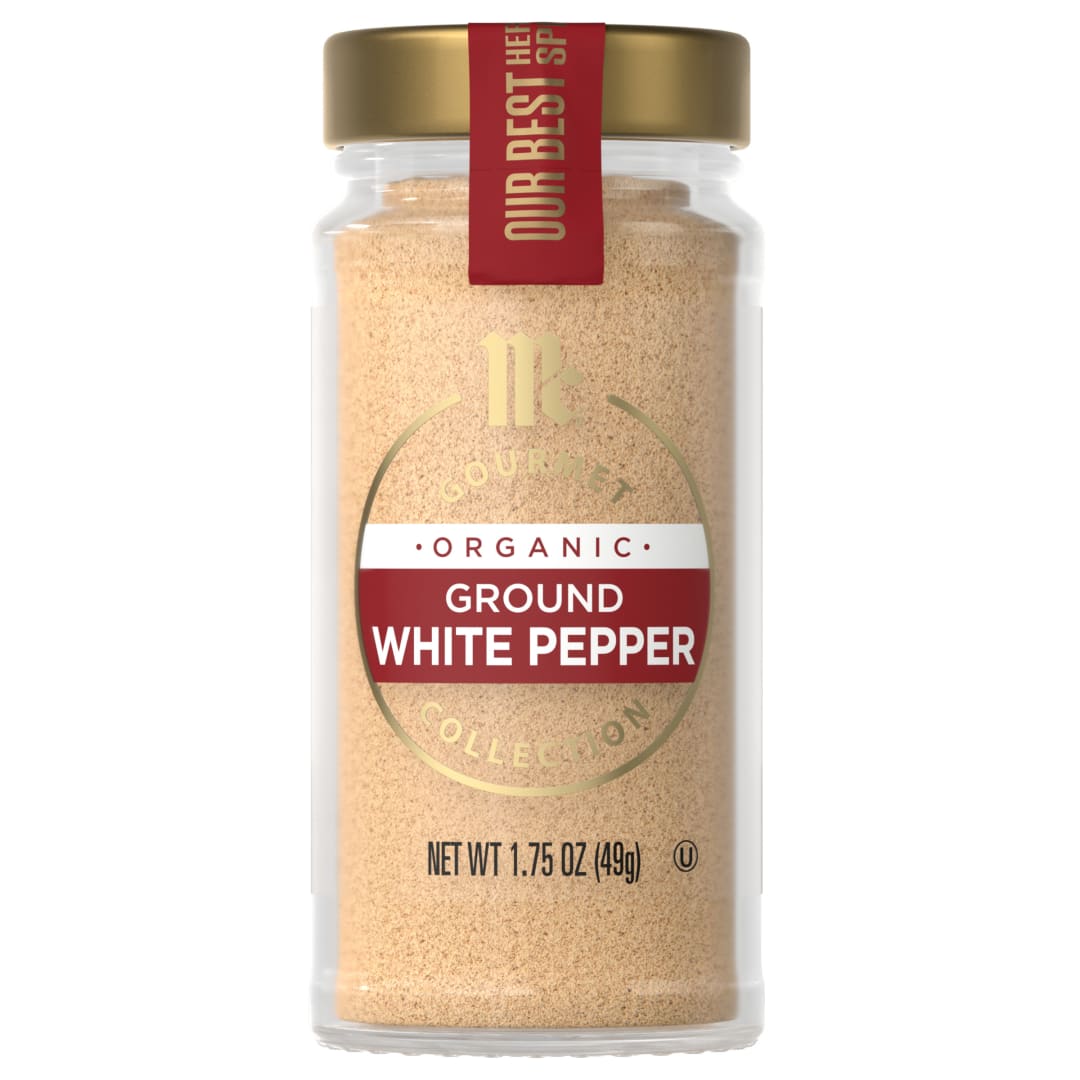 McCormick Gourmet™ Organic Ground White Pepper, 1.75 oz