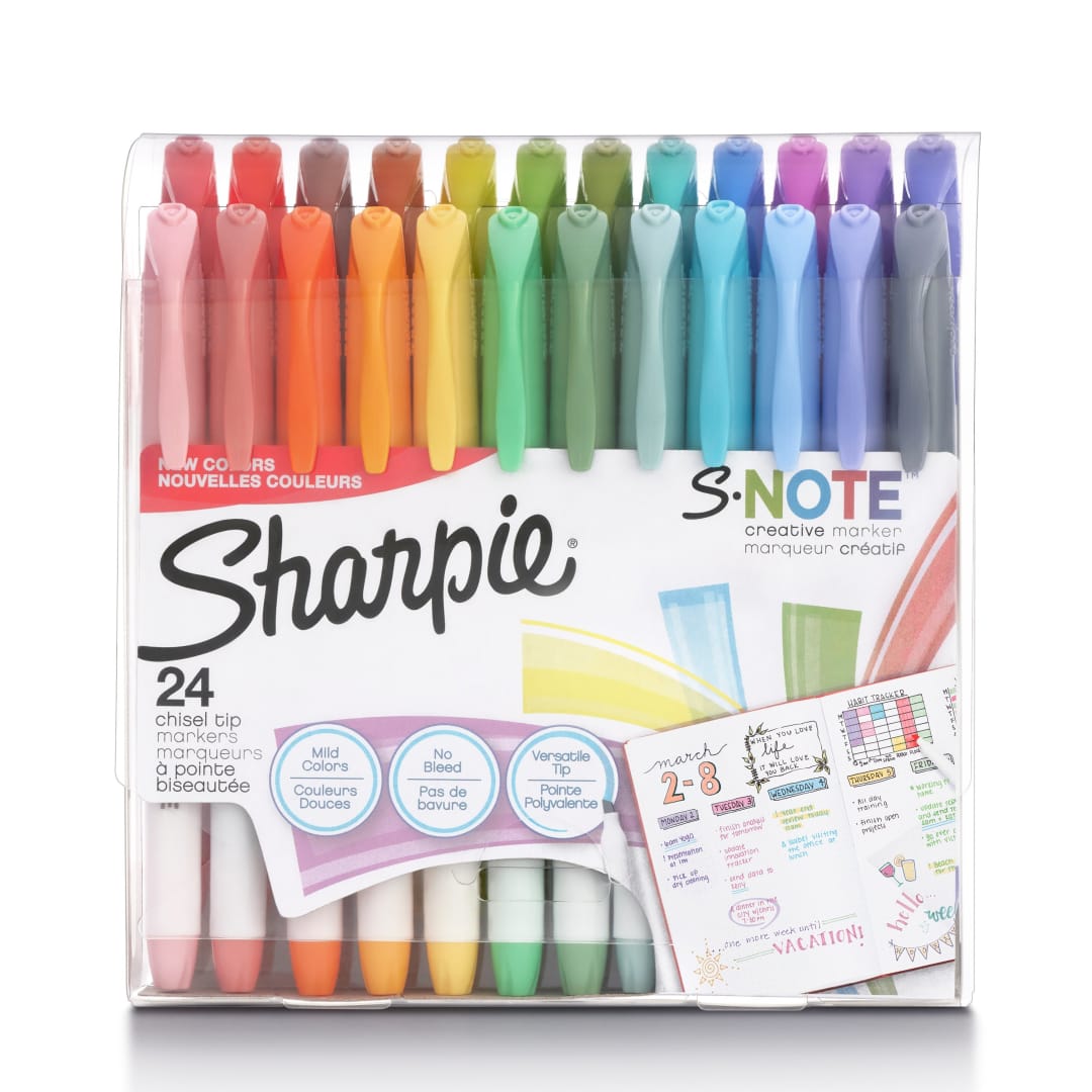 SHARPIE S-NOTE 24CT ASST CF V2