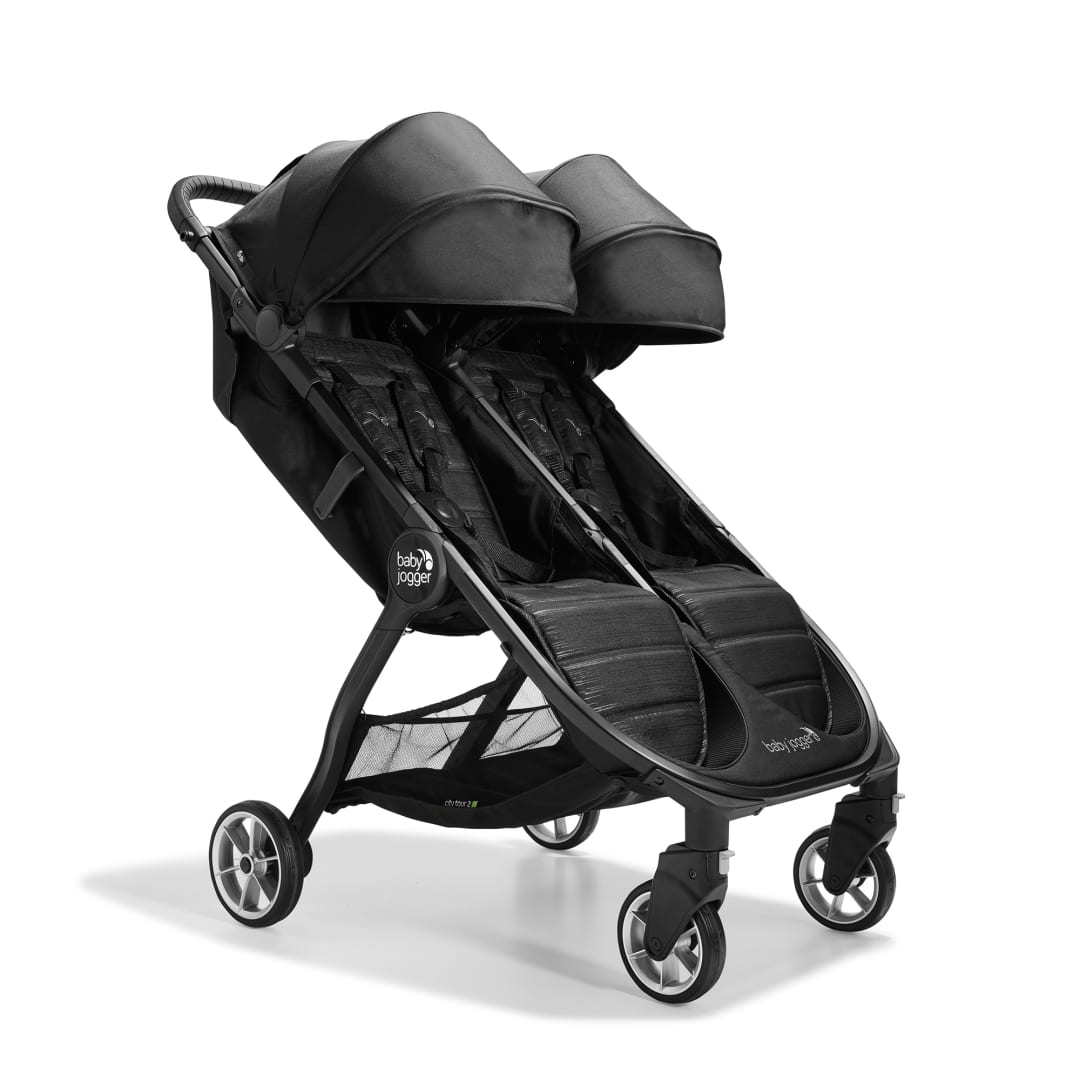 Baby Jogger® City Tour 2 Double Stroller, Pitch Black
