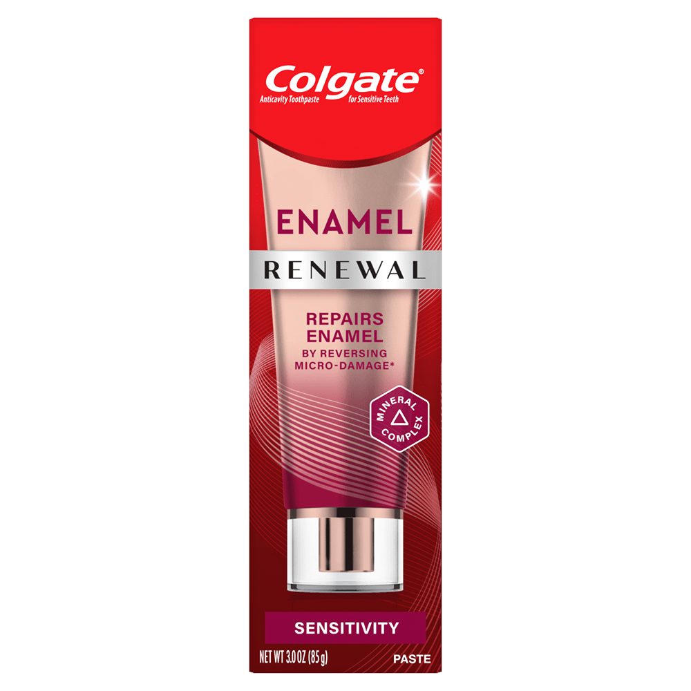 Colgate Enamel Renewal Enamel Repair Toothpaste Sensitivity, Mint Sensitive Toothpaste, 3 Oz
