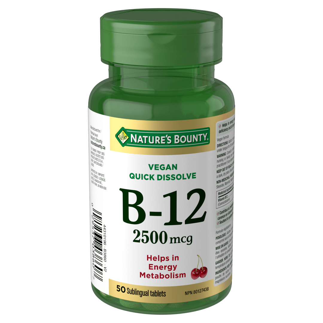 NBTY Vit B12 SL 2500mcg 24x50 TAB CA