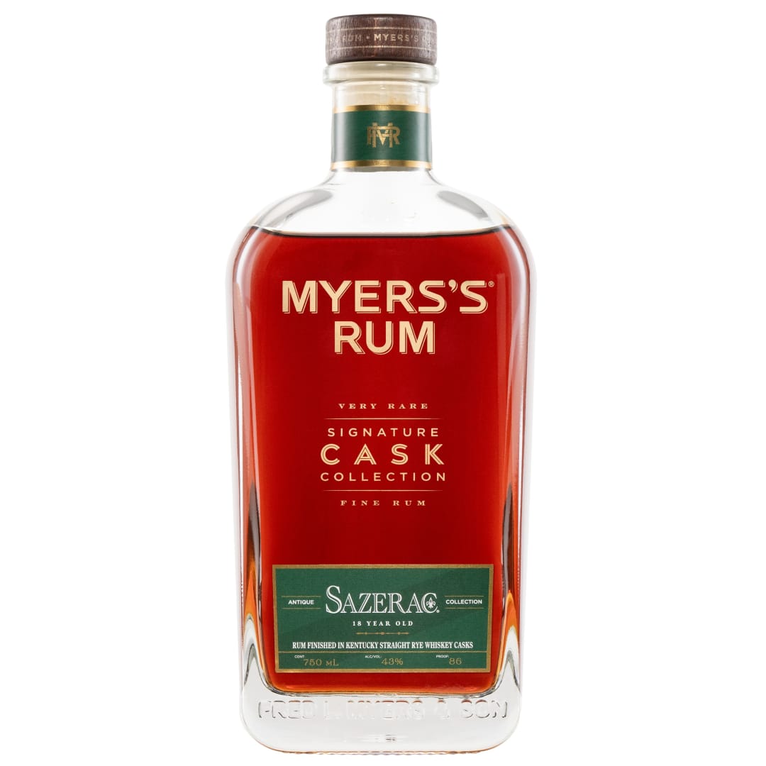 Myers's Sazerac Rye 18 Year Old Barrel Finsihed Rum 750ml 80 Proof