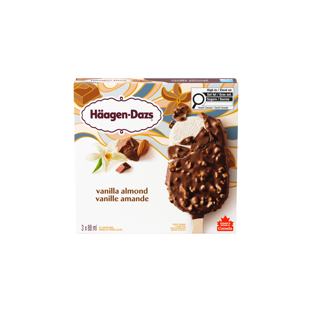 HAAGEN-DAZS Van Almond 12(3X88ml) CA