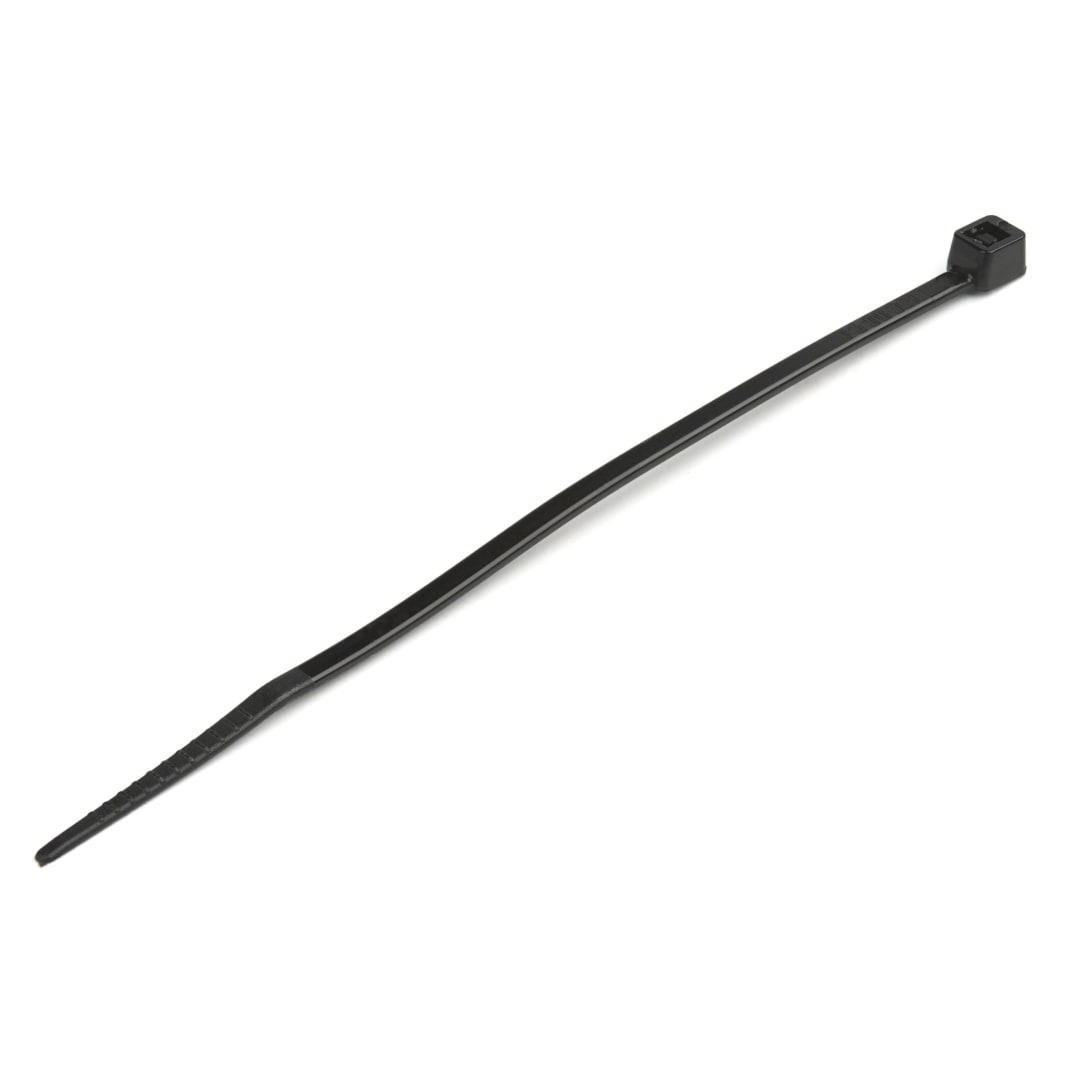 100 Pack of Plastic Zip Ties 4 Black