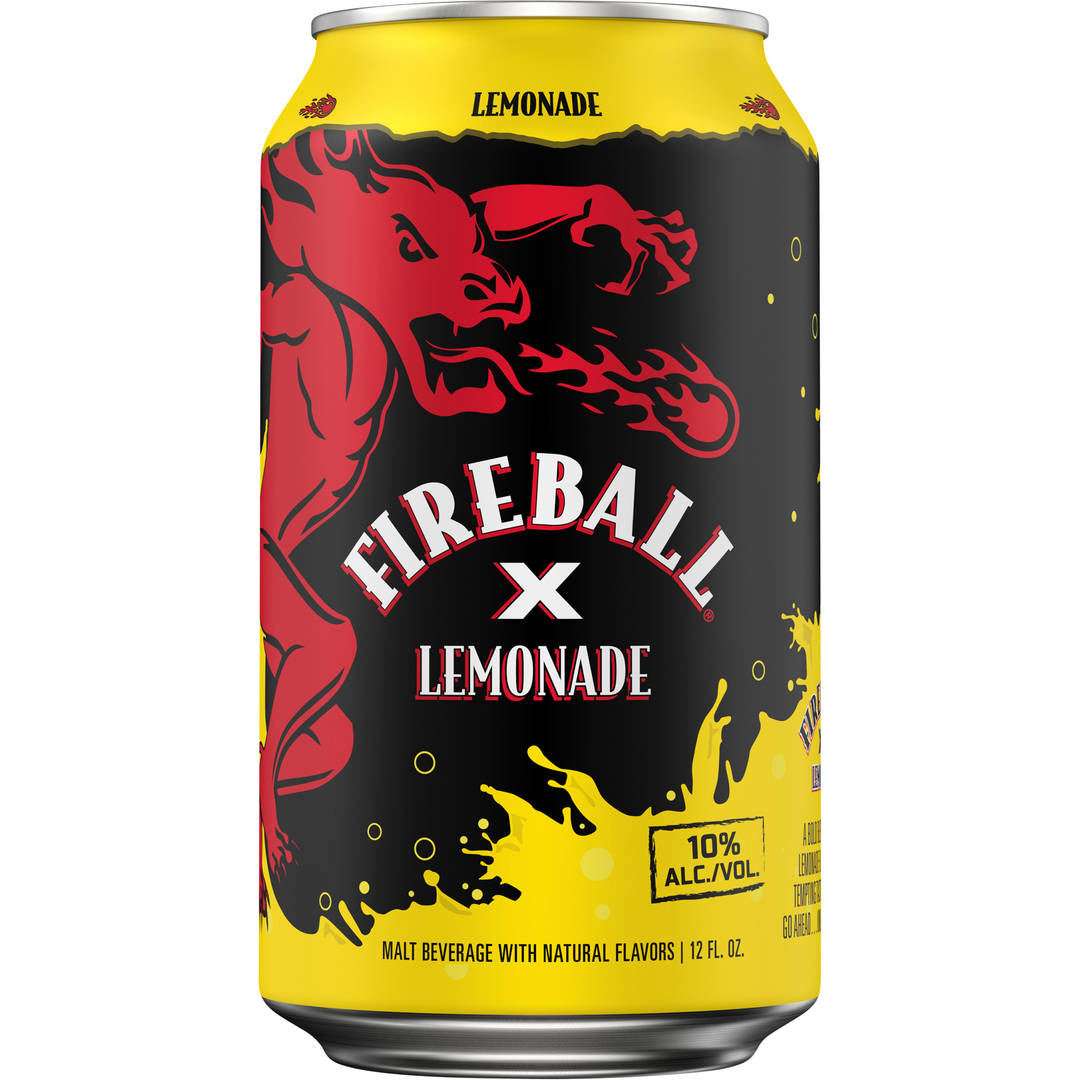 Fireball Lemonade Malt Beverage 12 fl oz