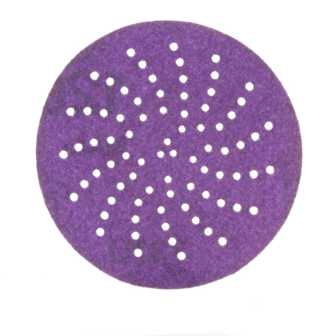3M™ Cubitron™ II Hookit™ Brúsny kotúč na čisté brúsenie 737U, 75 mm, viacotvorový, 120+, 31362