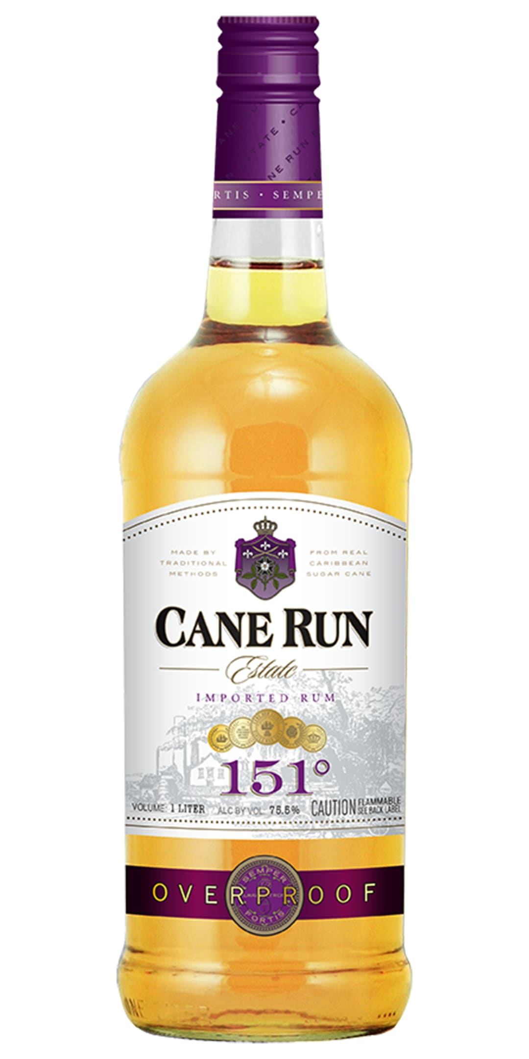 Cane Run Gold Rum 1l 151 Proof