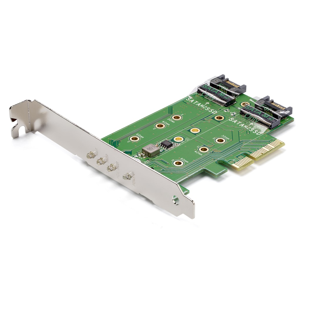 3Port M 2 NGFF SSD Card Adapter	PCIe 3 0 M 2 Card