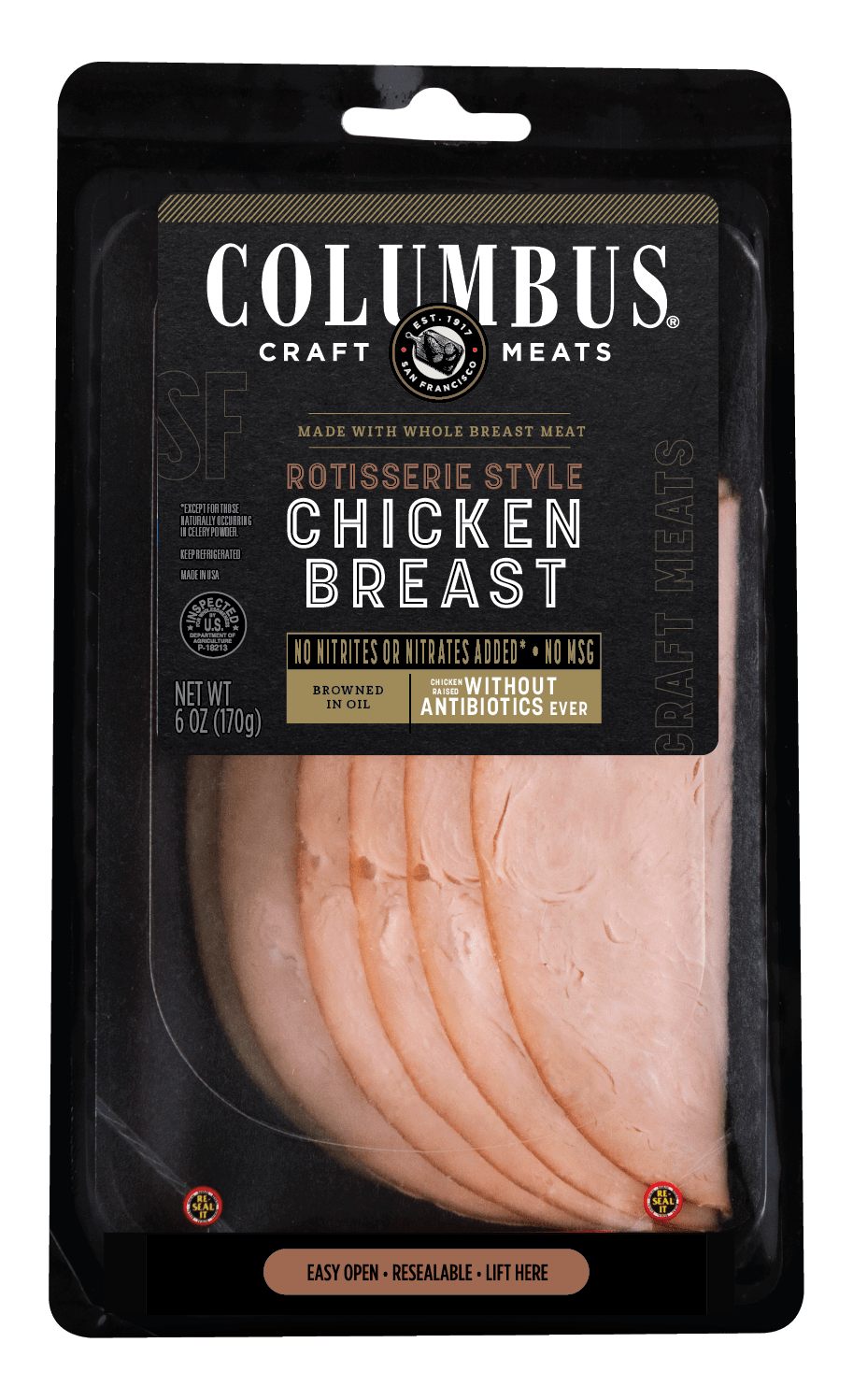 TRADER JOE'S Antibiotic Free Rotisserie Style Chicken Breast