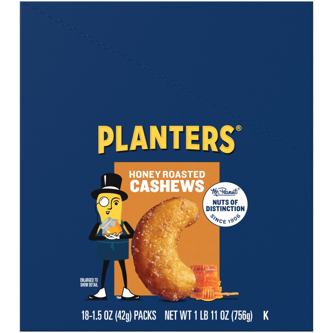 PLANTERS Honey Roasted Cashews
