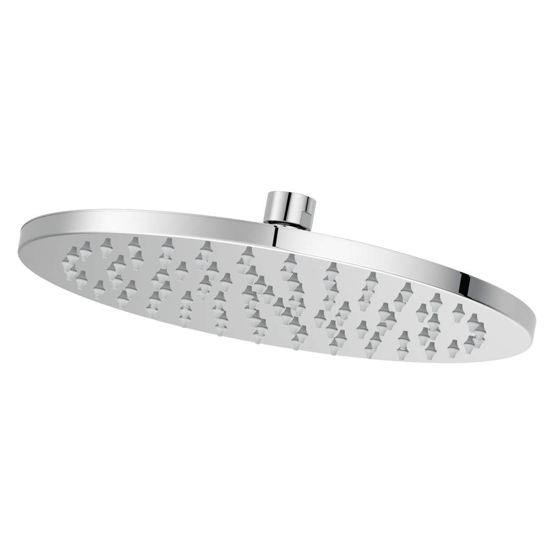 Modern Round 10 in. Raincan Showerhead in Polished Chrome