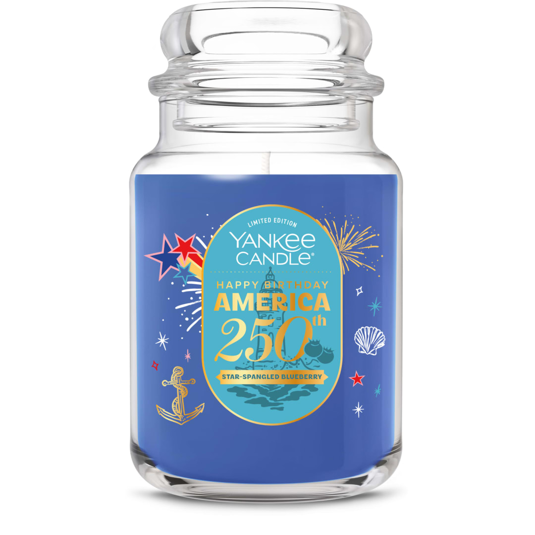 Yankee Candle Star-Spangled Blueberry Original Large Jar Candle