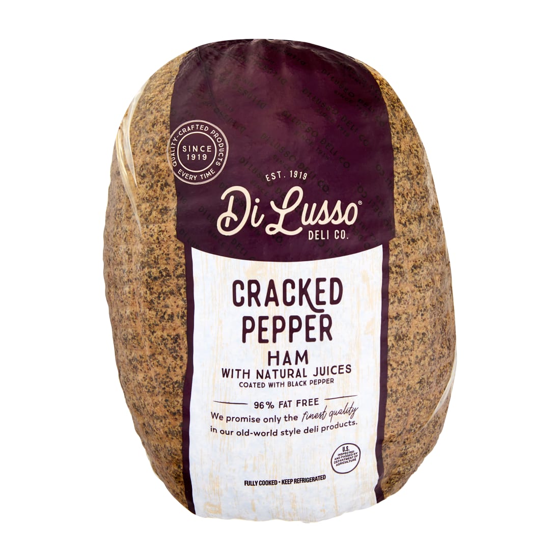 DI LUSSO Double Smoked Peppered Ham