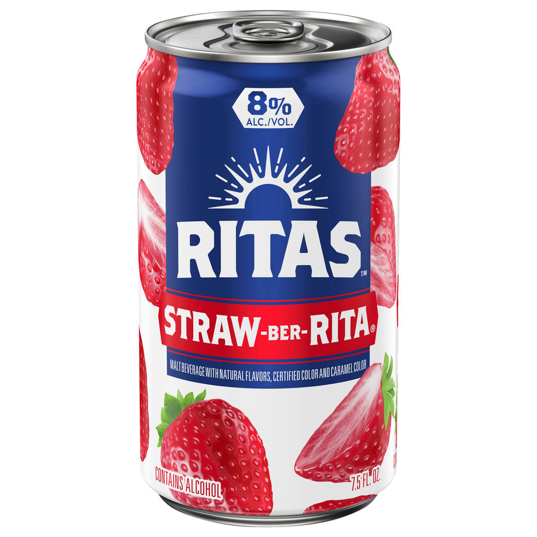 Ritas Straw-Ber-Rita Malt Beverage 7.5 fl oz