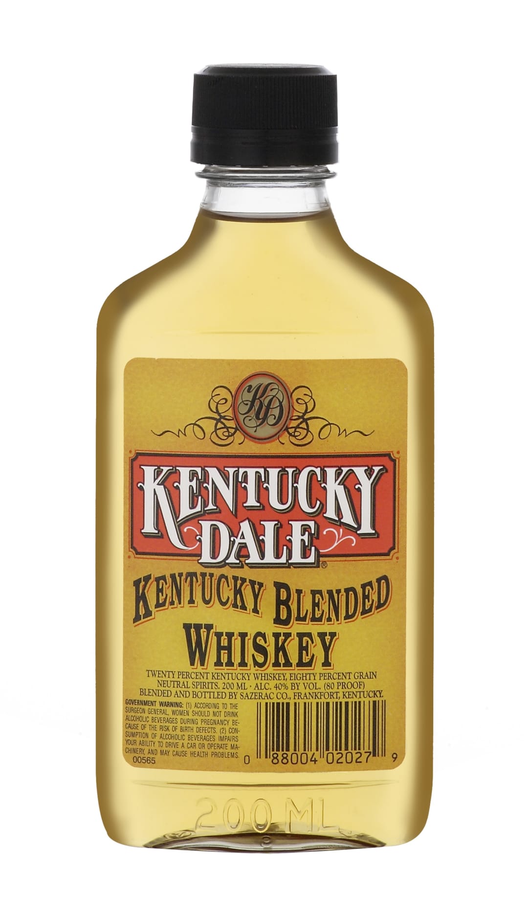 Kentucky Dale Blended Whiskey 200ml 80 Proof