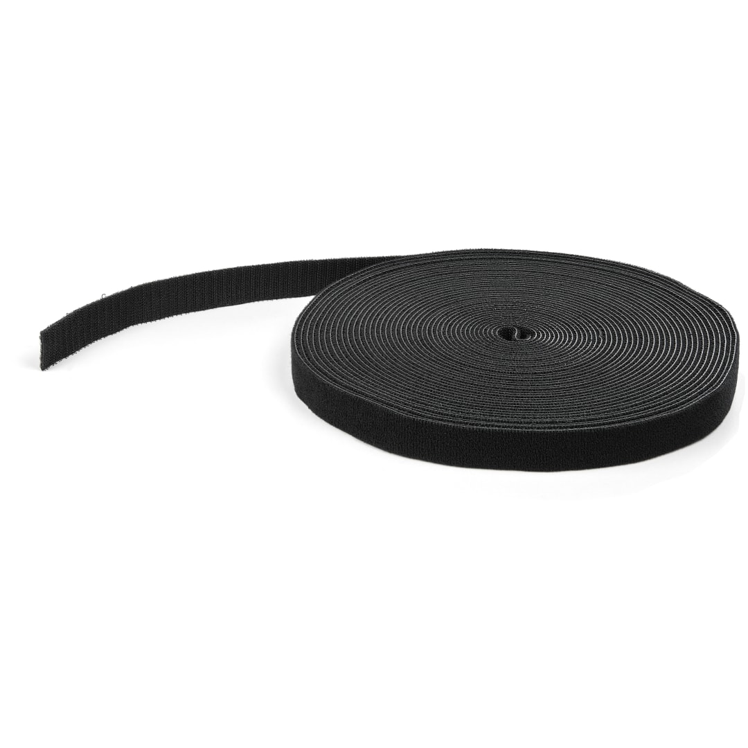 Hook and loop roll - black - 50 ft