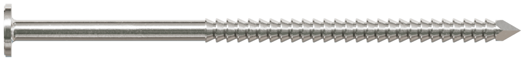Simpson Strong-Tie T6KR71 Premium Siding Nail — 2-in. x 7/32-in. Head Dia., Type 316 Stainless Steel (1 lb.) (Pack of 10)