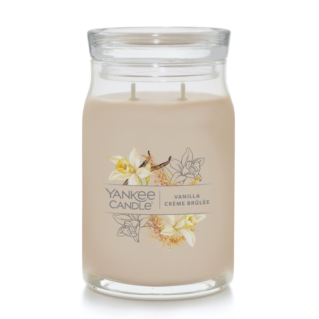 Yankee Candle® Vanilla Crème Brulée Signature Large Jar Candle