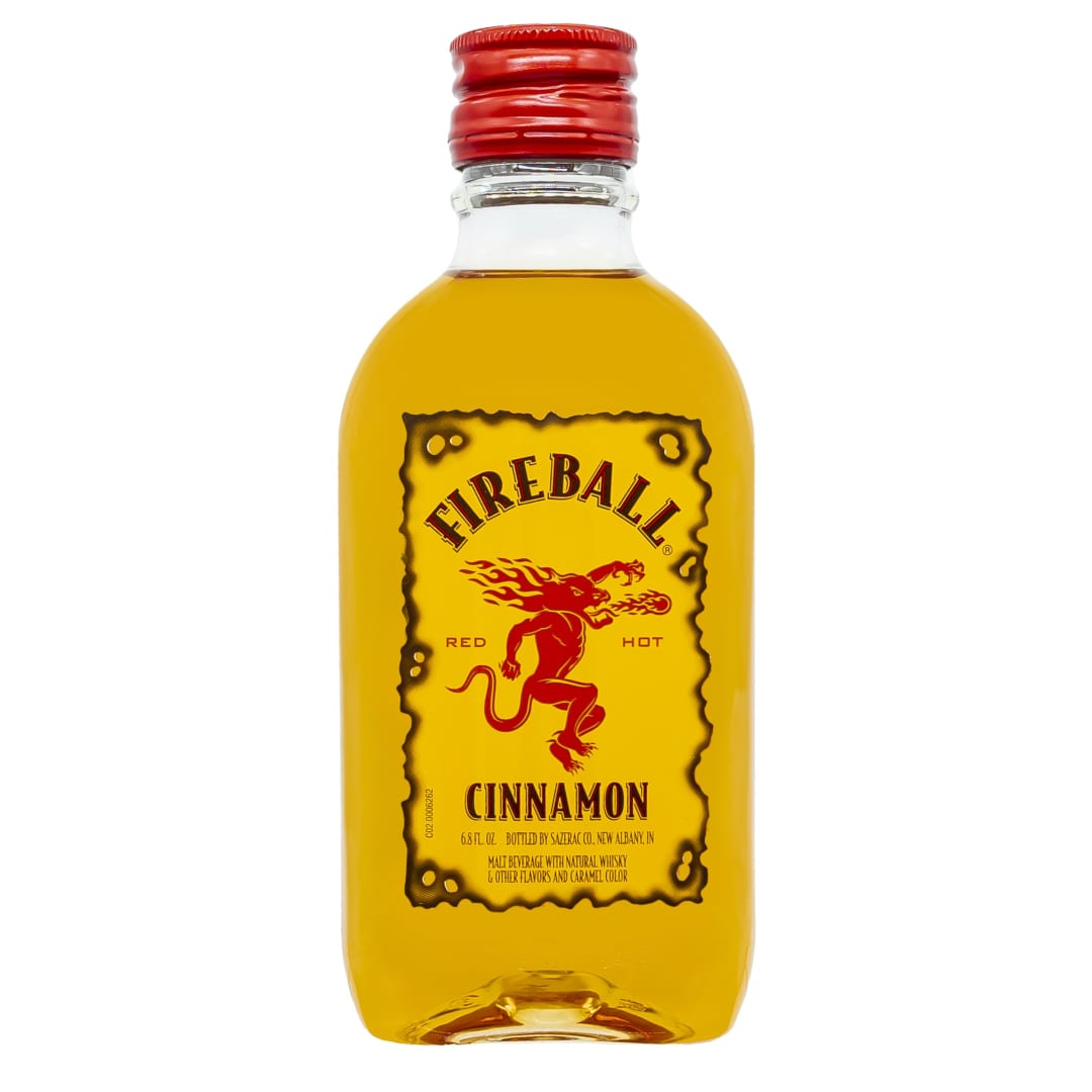 Fireball Cinnamon Whisky Flavored Malt Beverage 200ml 33 Proof