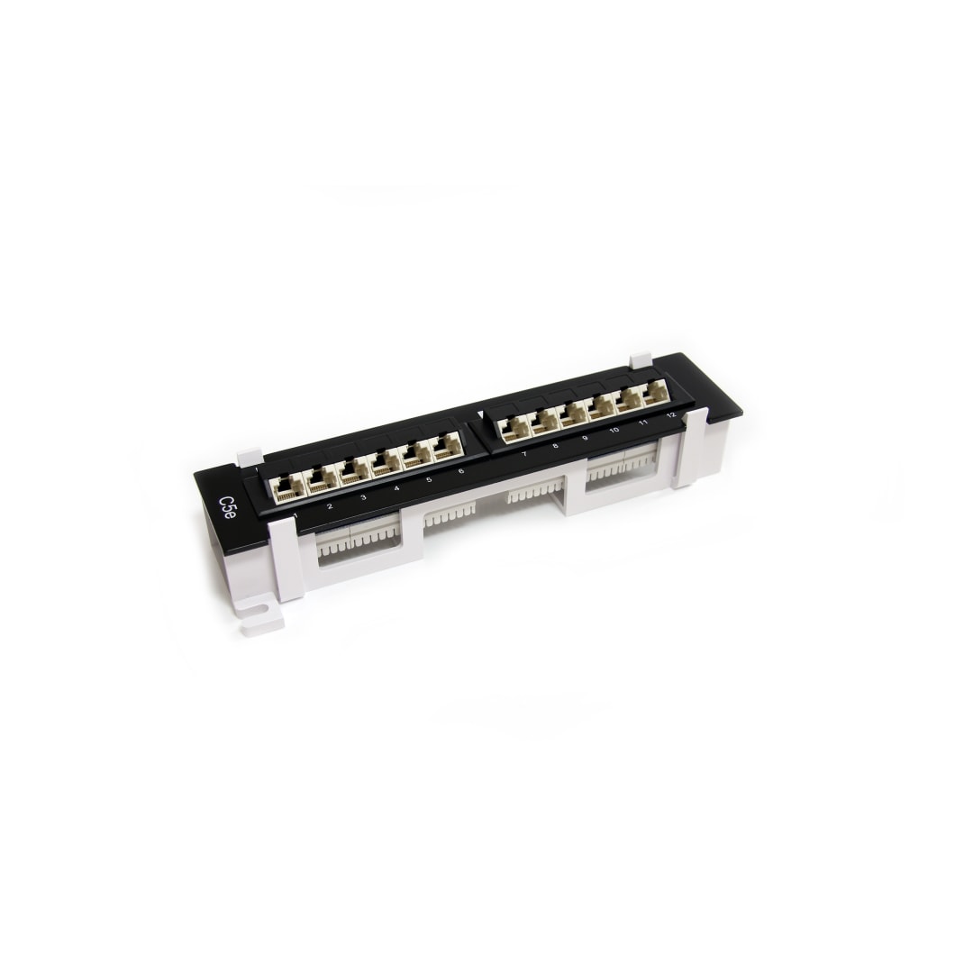 12 port Patch Panel AT T 110 A B 45deg