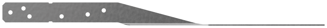 Simpson Strong-Tie HTSQ20SS-SDS HTSQ 20-in. 14-Gauge Stainless Steel Heavy Twist Strap with Screws