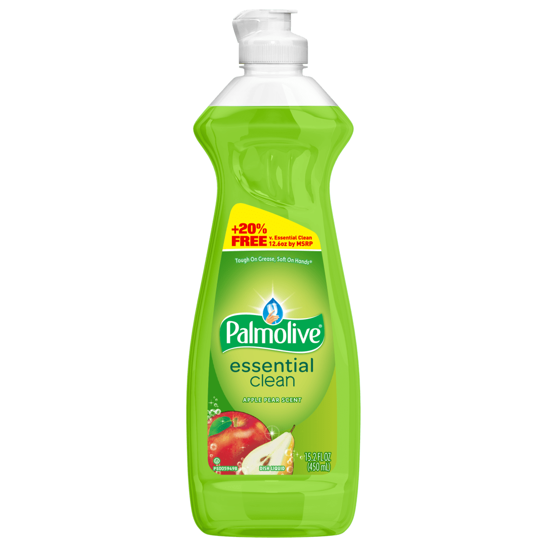 Palmolive Essential Clean Apple Pear Liquid Dish Soap, 15.2 Fluid Ounce
