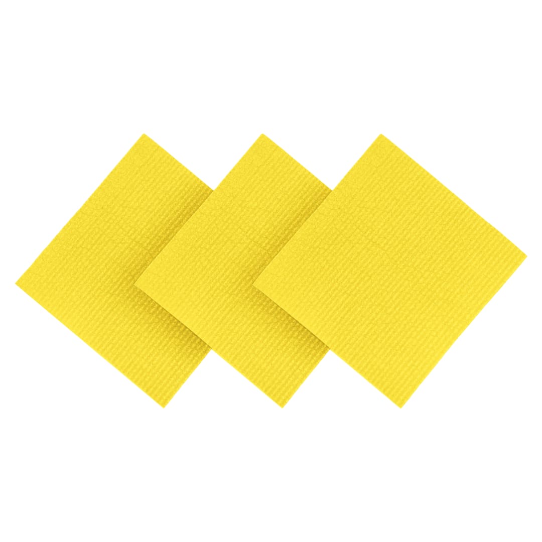 Happy Sinks Swedish Dishcloth Set - Citrus Yellow - 3pcs