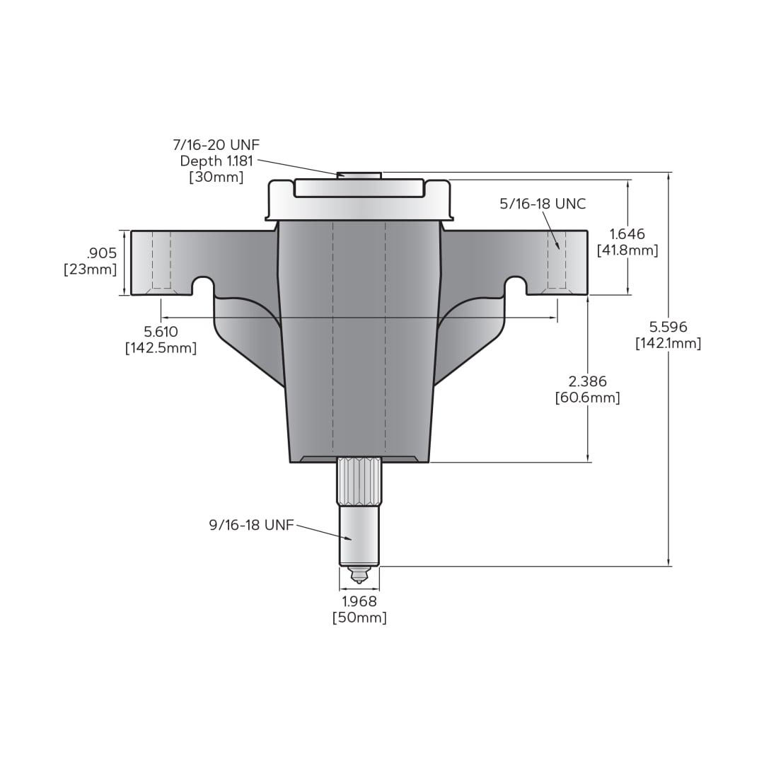 Spindle Assembly, HUSTLER 604214P