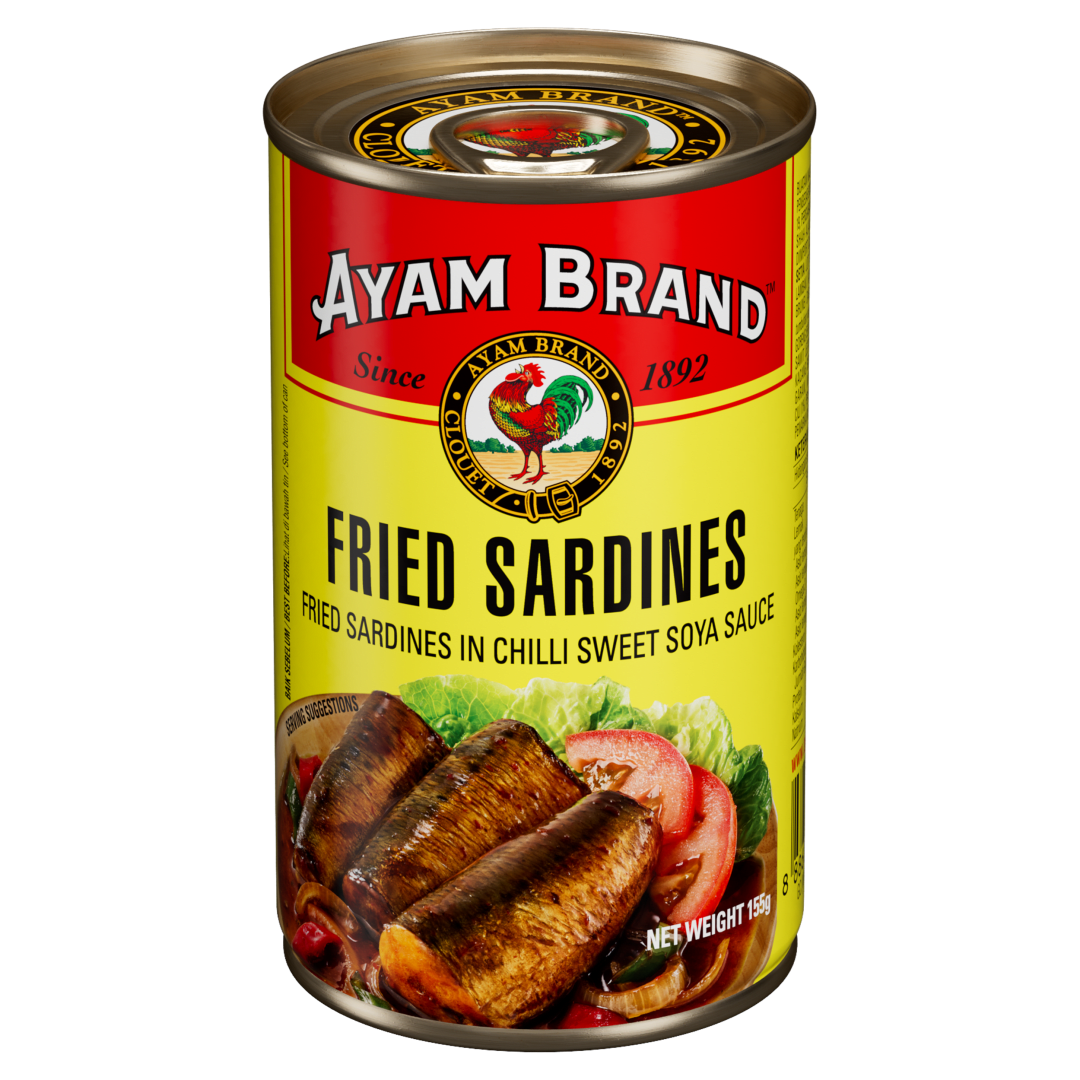 Fried Sardines in Chilli Sweet Soya Sauce 50x155g