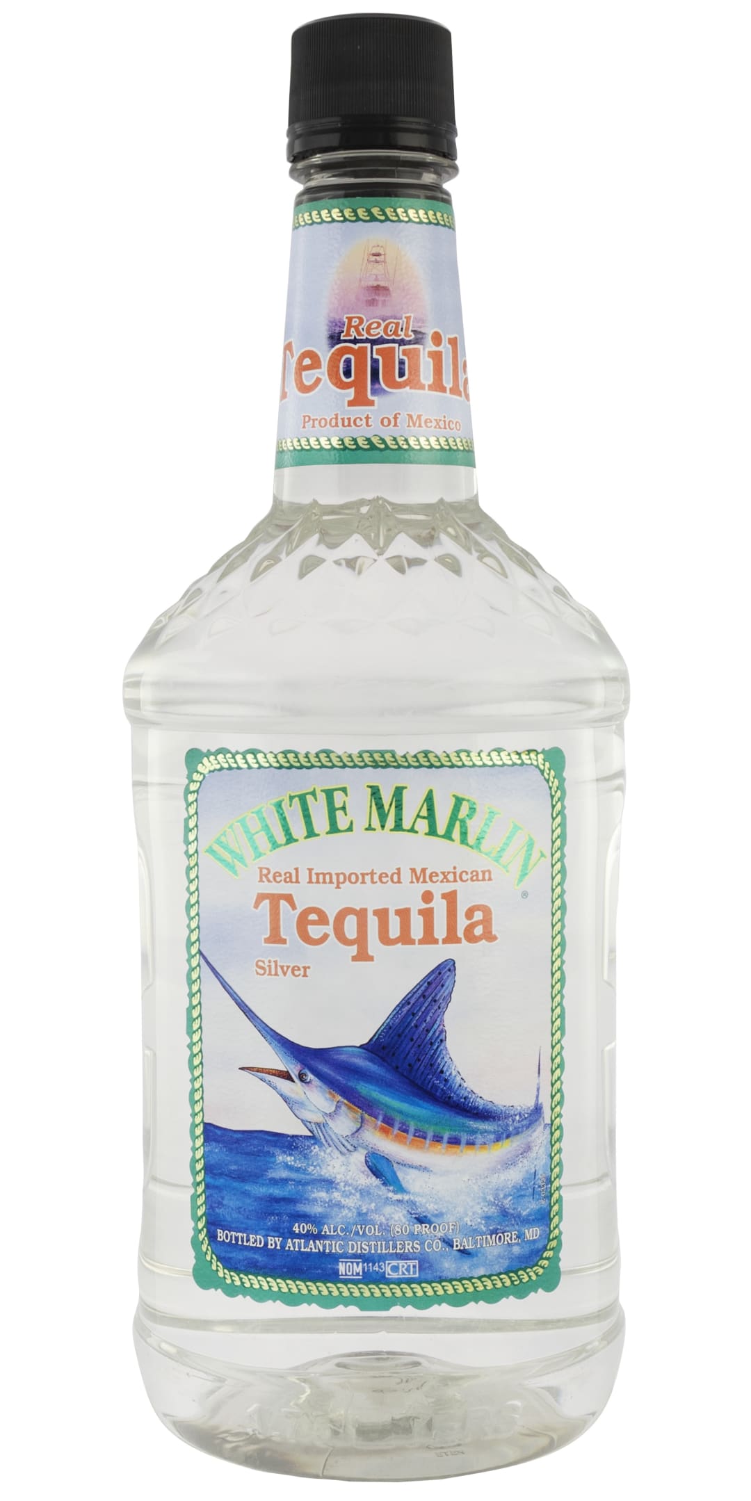 White Marlin Silver Tequila 1.75l 80 Proof