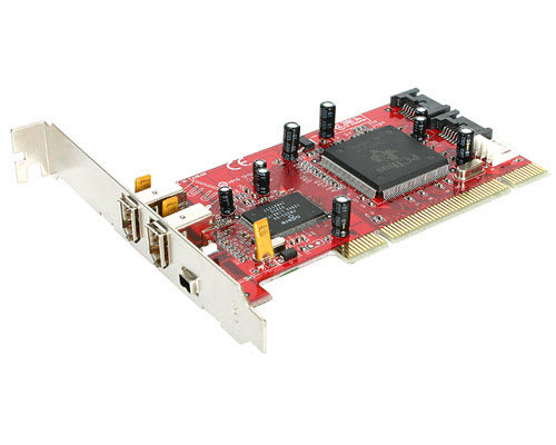 2 SATA and 3 IEEE1394 Firewire PCI Card