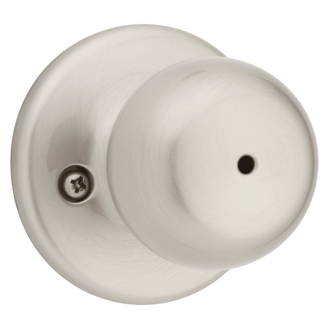 Fairfax Bed/Bath Knob in Satin Nickel