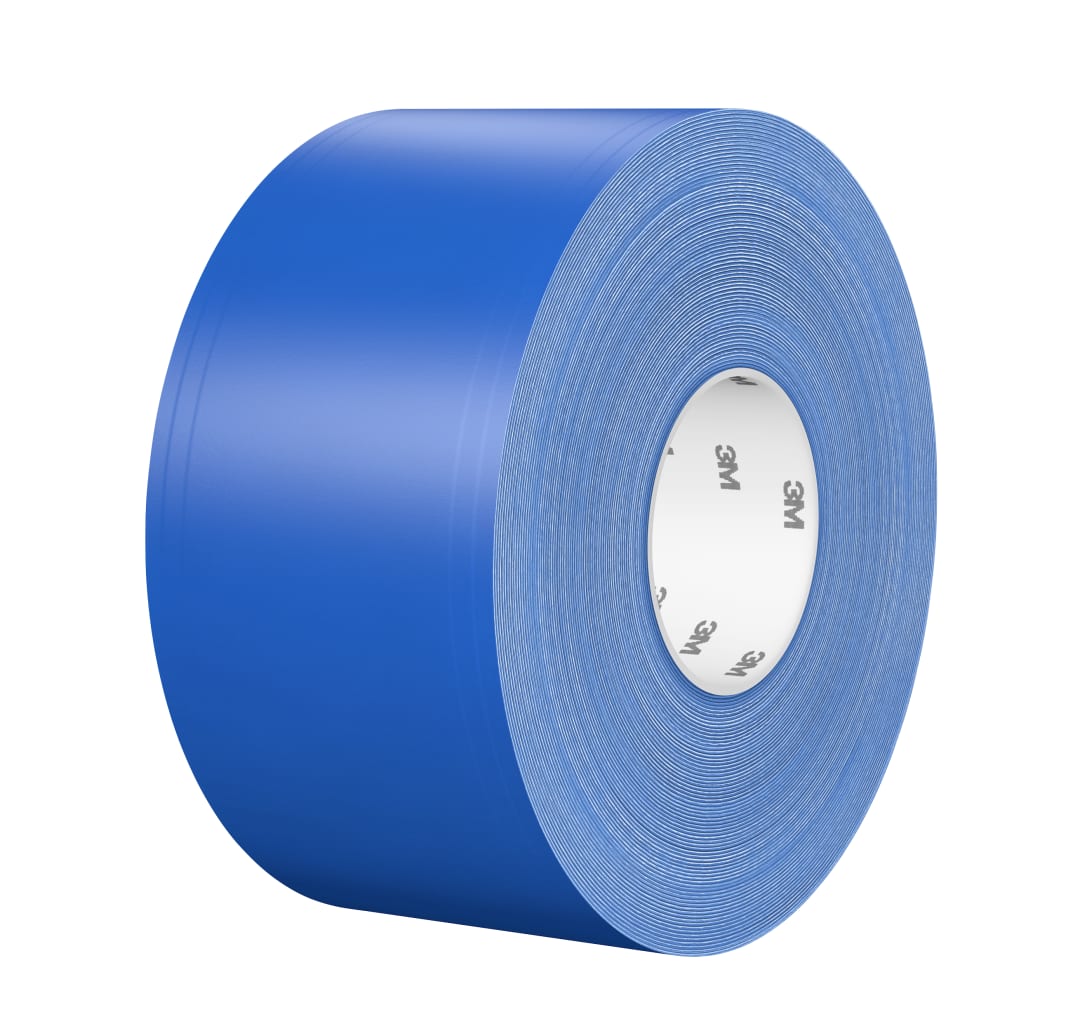 3M™ Dayanıklı Yer İşaretleme Bandı 971L, Mavi, 609.6 mm x 32.9 m, 0.43 mm